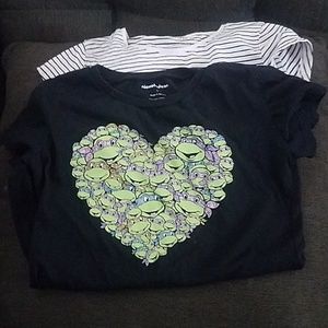 2 girls tees